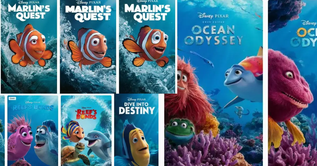 Disney Pixar finding Nemo Book